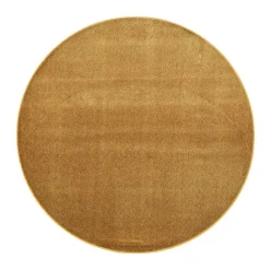 VM-Carpet matto Satine ø 133 cm 371 keltainen