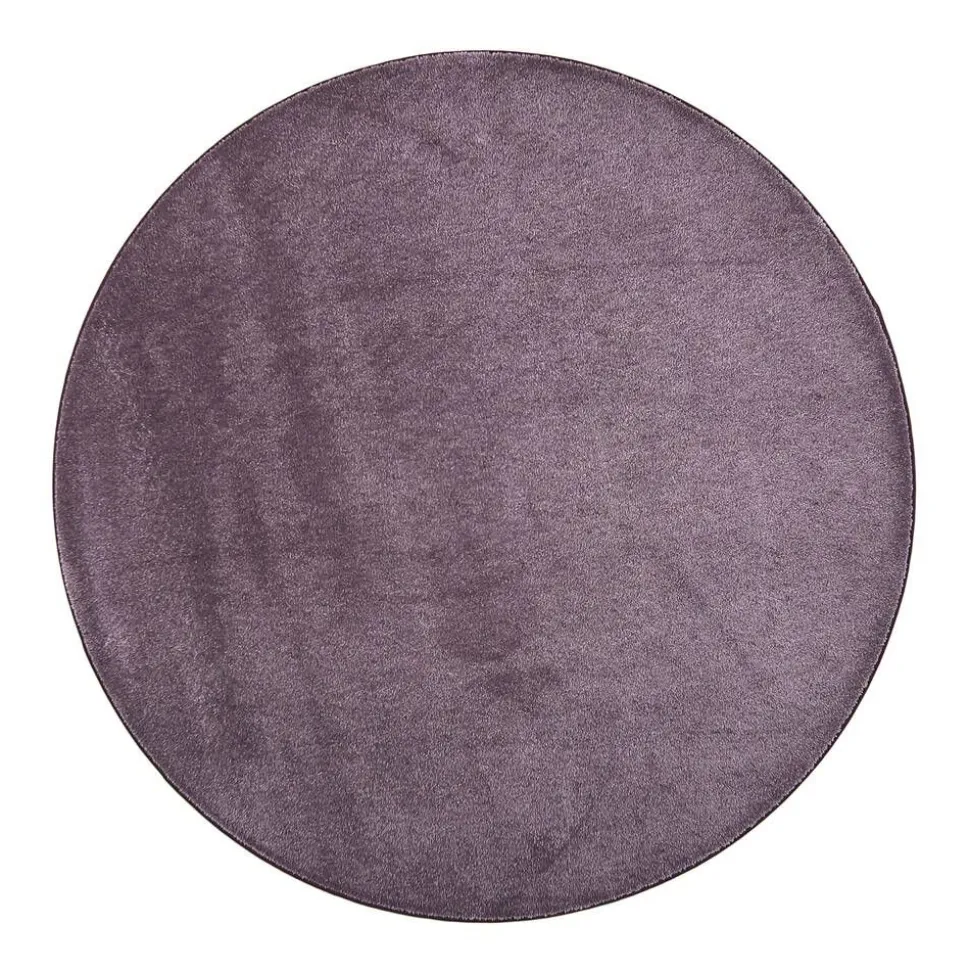 VM-Carpet Satine 001 lila, Ø 240 cm, kantti 5881
