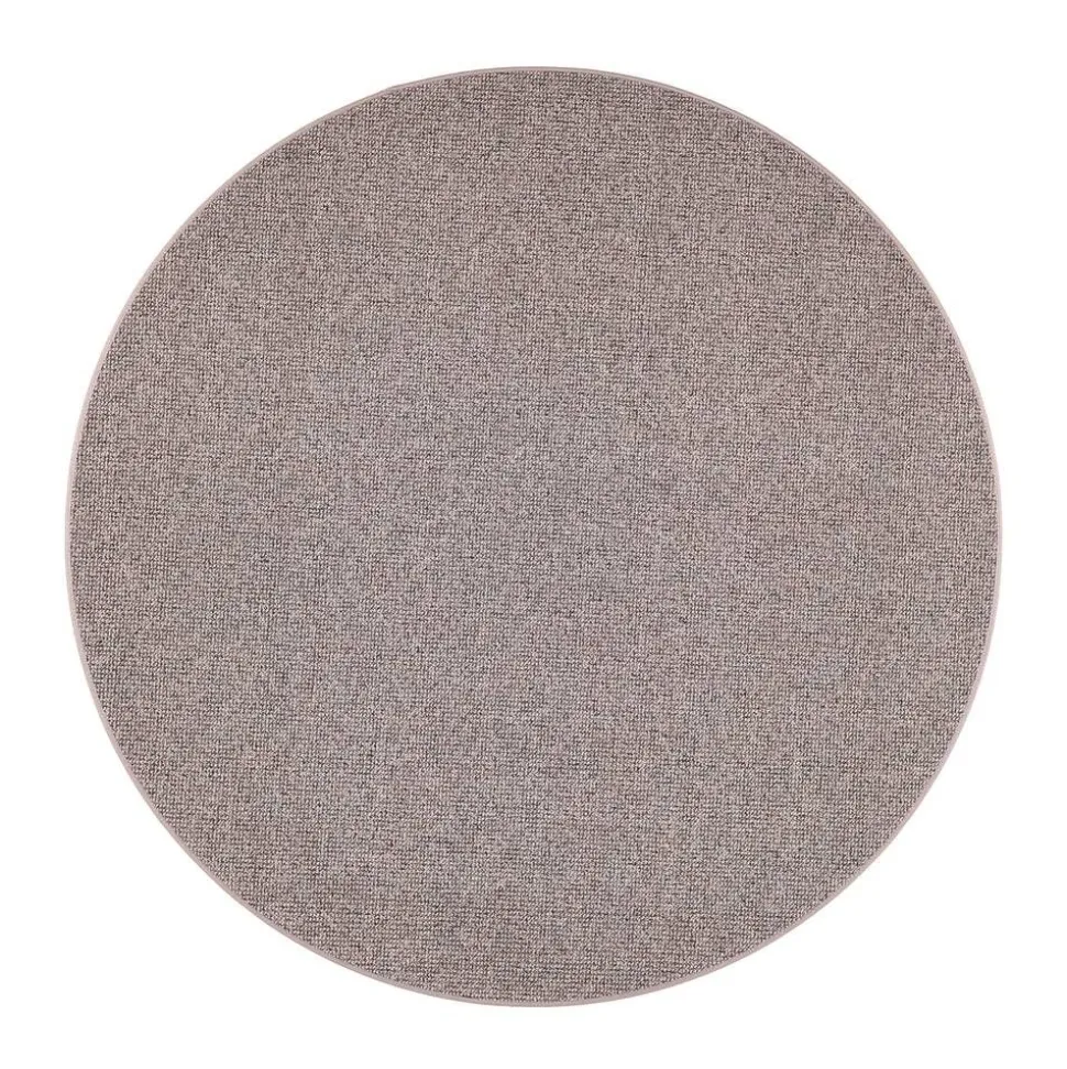 VM-Carpet Tweed, 39 harmaa, Ø 133 cm, kantti 5434