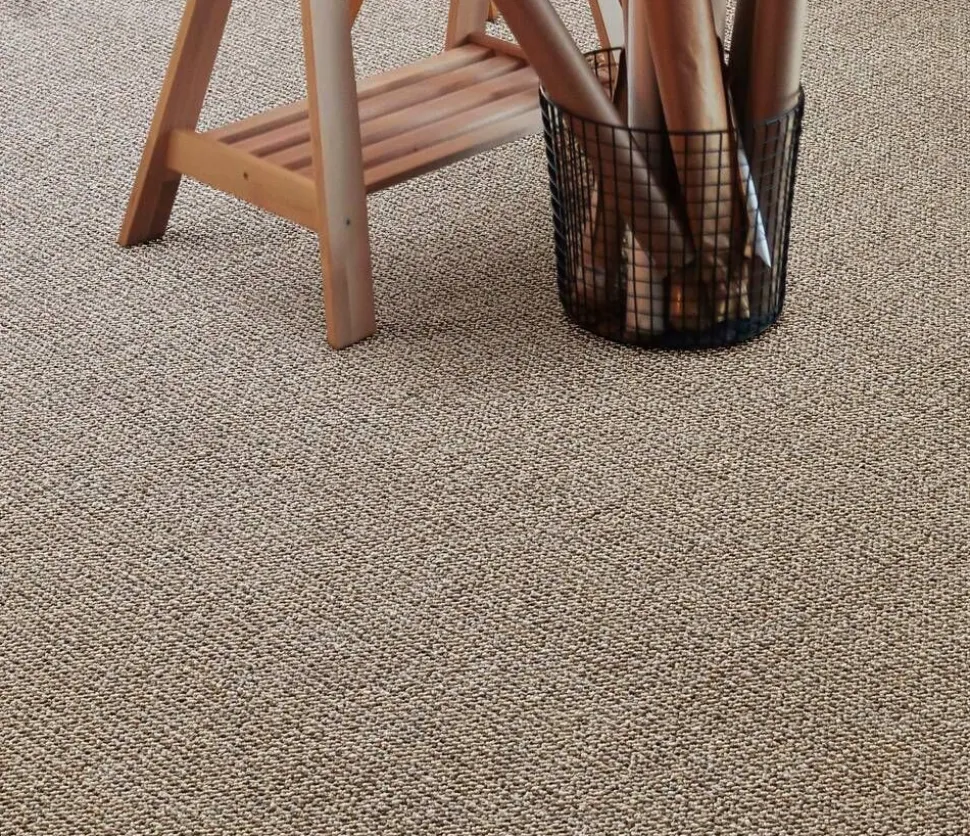 VM-Carpet Tweed, 32 vaalea beige, Ø 160 cm, kantti 6283